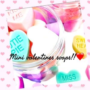 ❤️valentine’s mini soap❤️
